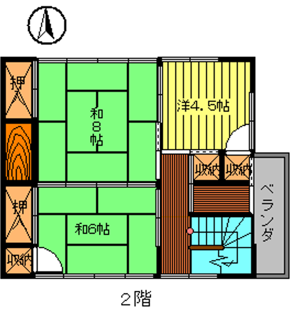 2階(間取り)