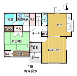 間取り図(1階)